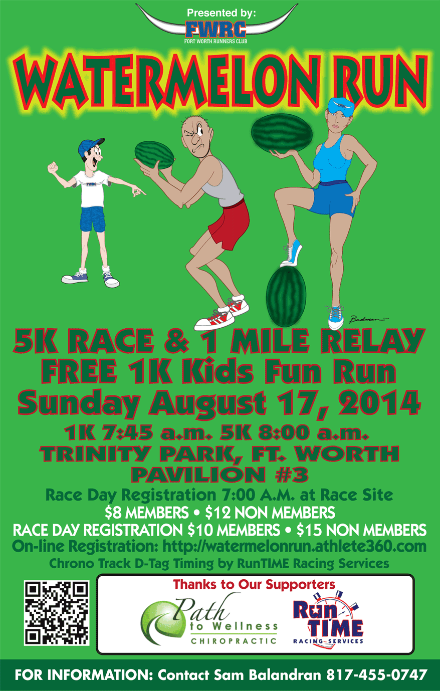 Watermelon 5k & 1Mile Relay Fort Worth Runners Club